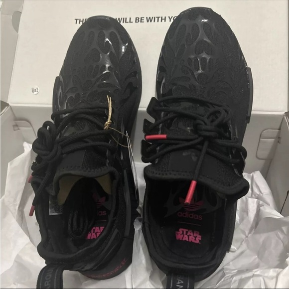 ✨Host pick✨Adidas limited NMD R1 Star Wars X Nanzuka X Black Sneakers - Picture 3 of 10